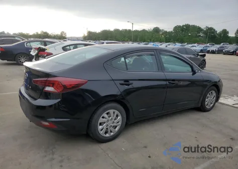 2019 Hyundai Elantra Se from USA, damaged, VIN KMHD74LFXKU779869